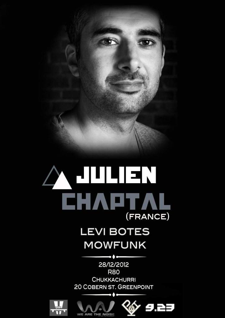 LPT presents Julien Chaptal at Chukkachurri, Cape Town