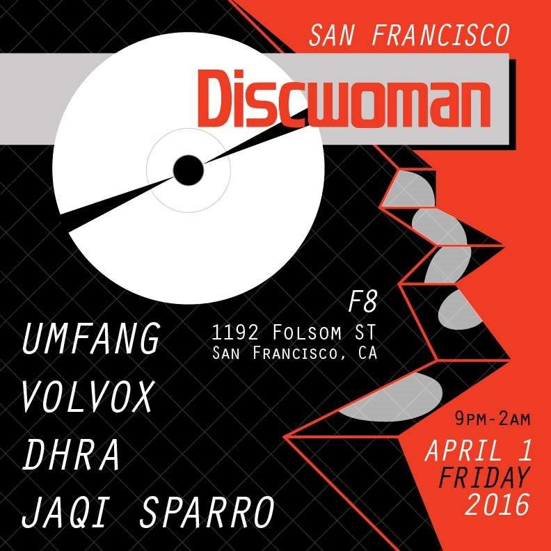 Discwoman: San Francisco - Página frontal