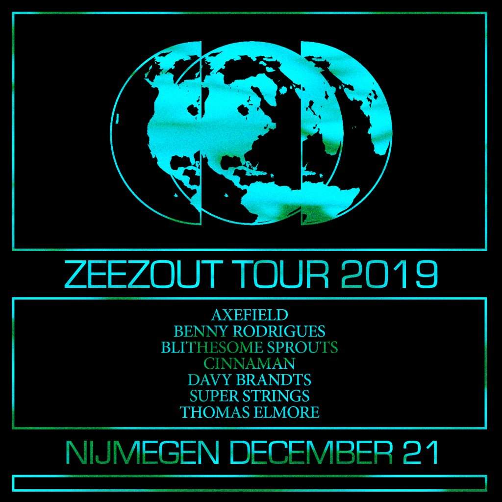 ZeeZout Club Tour 2019 // Nijmegen - フライヤー表