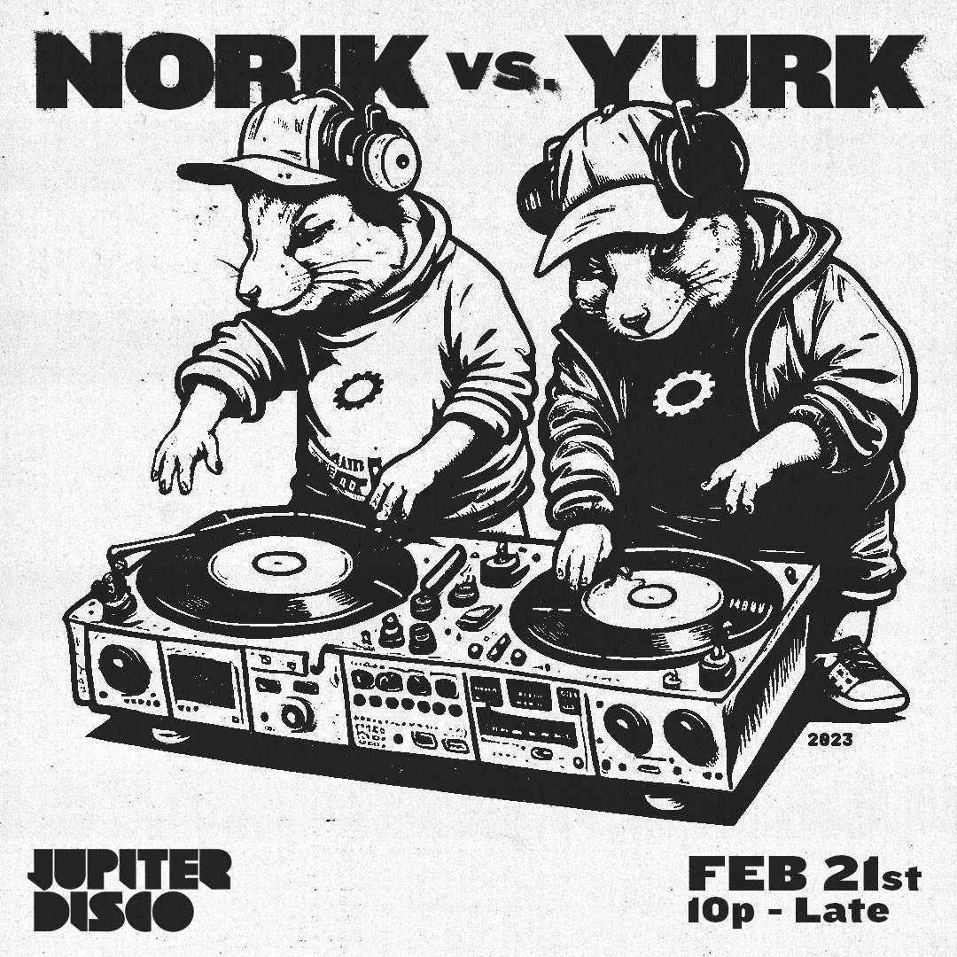 Norik vs. Yurk - フライヤー表