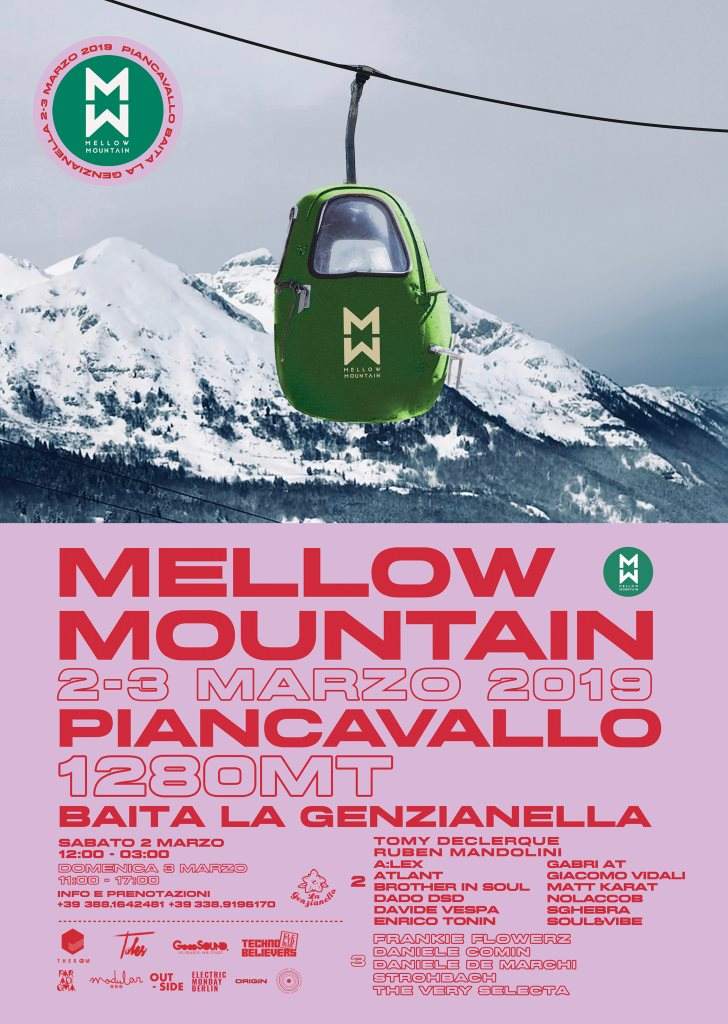 Mellow Mountain at Piancavallo - フライヤー裏