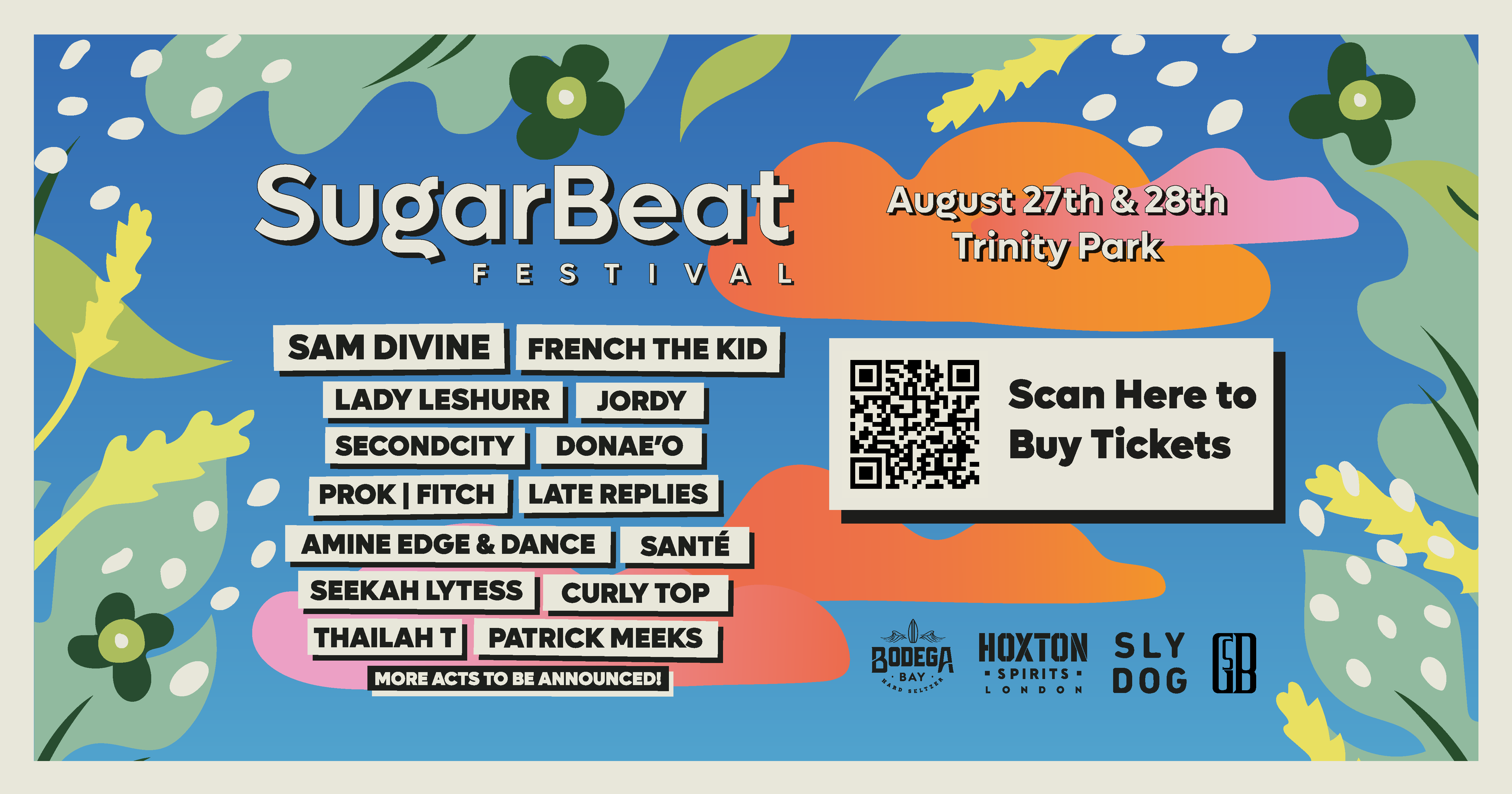 Sugar Beat Festival 2022 - フライヤー表