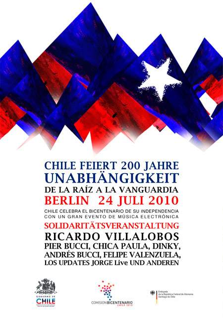 Chile Feiert 200 Jahre Unabhängigkeit - Familienfest - フライヤー表