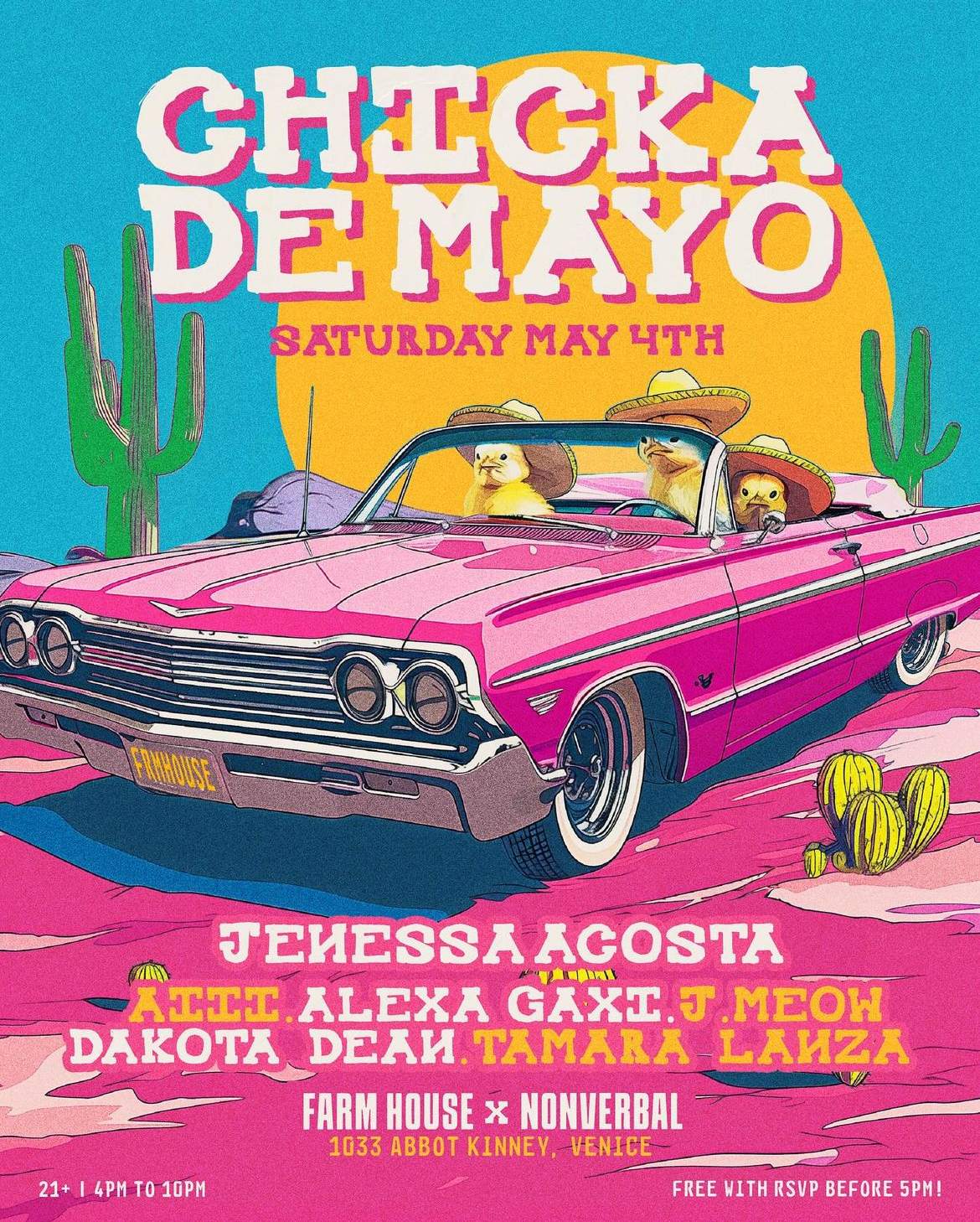 Farm House x NonVerbal present CHICKA DE MAYO bei The Cook's Garden