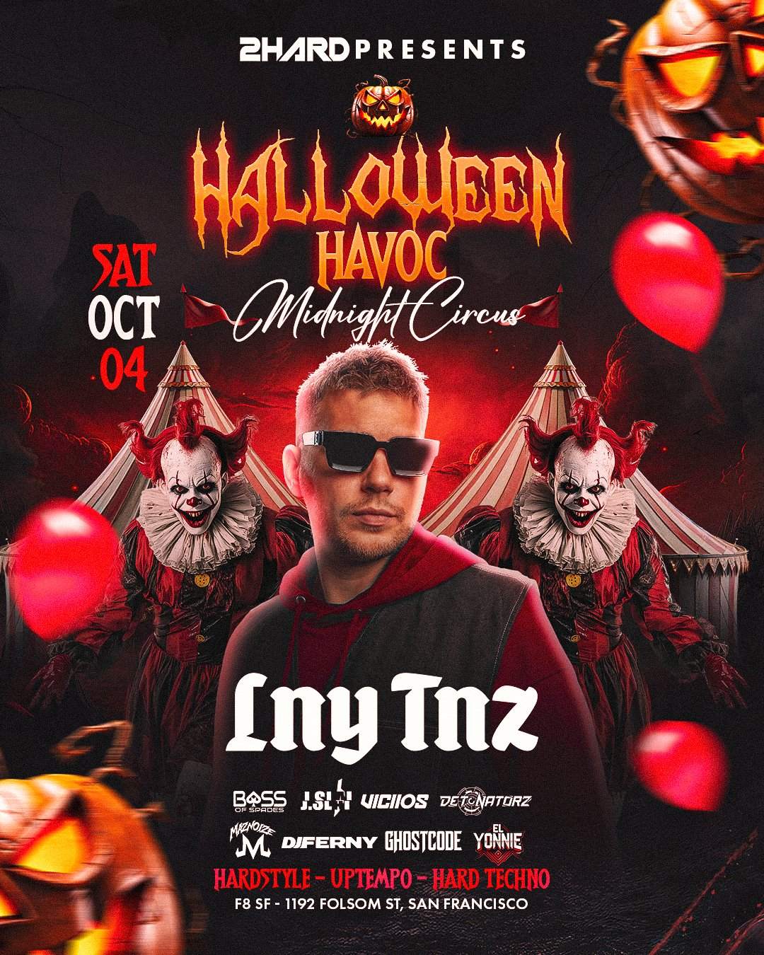 HALLOWEEN HAVOC:MIDNIGHT CIRCUS FT LNY TNZ presented by