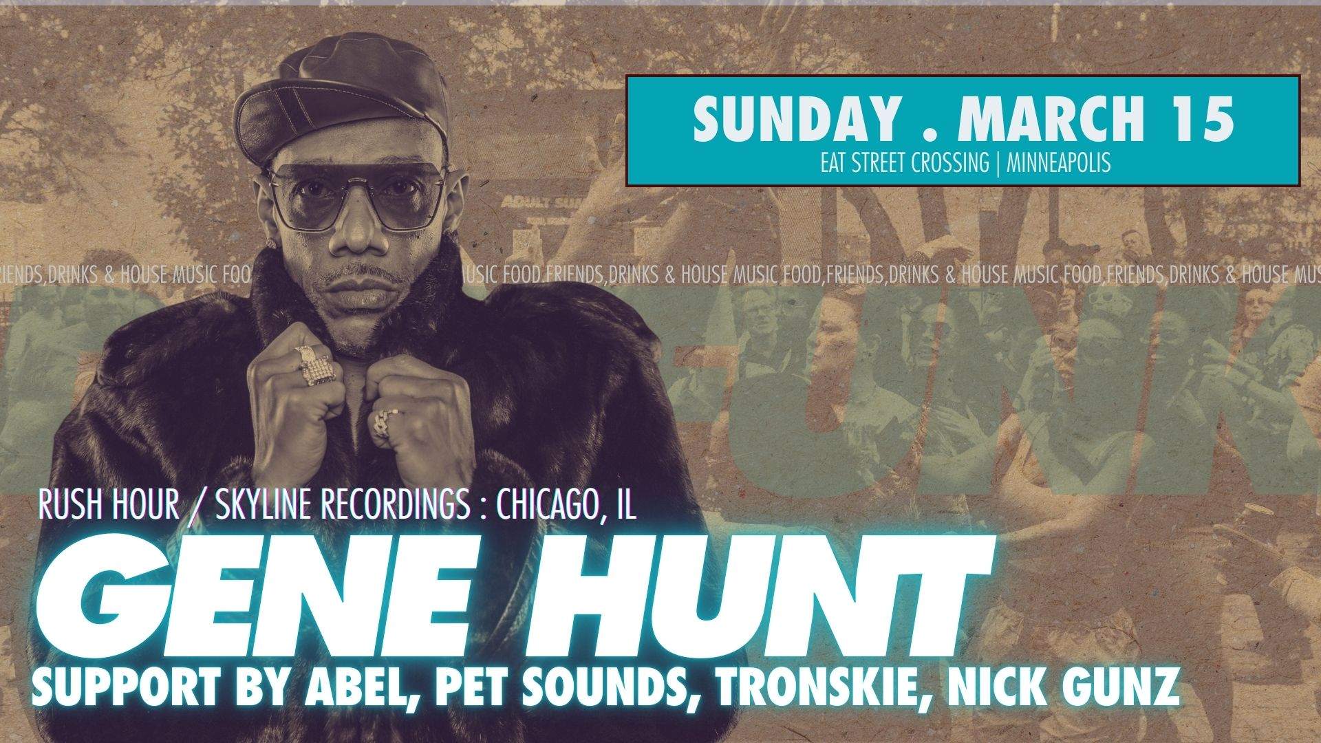 DayFunk: Daytime House Music Party - Gene Hunt at Eat Street
