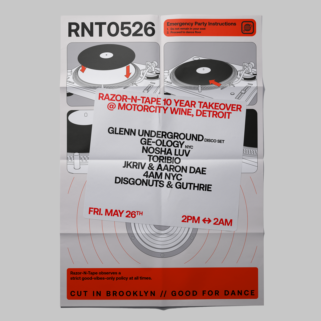 Razor-N-Tape 10 Year Takeover : Glenn Underground, Ge-ology