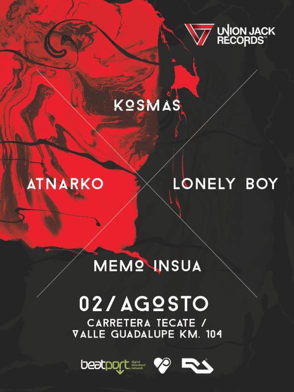 Union Jack Records Label Showcase feat. Kosmas, Atnarko, Lonely Boy and more - Página frontal