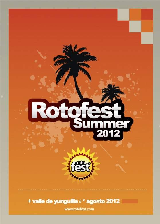 Rotofest 2012 - フライヤー表
