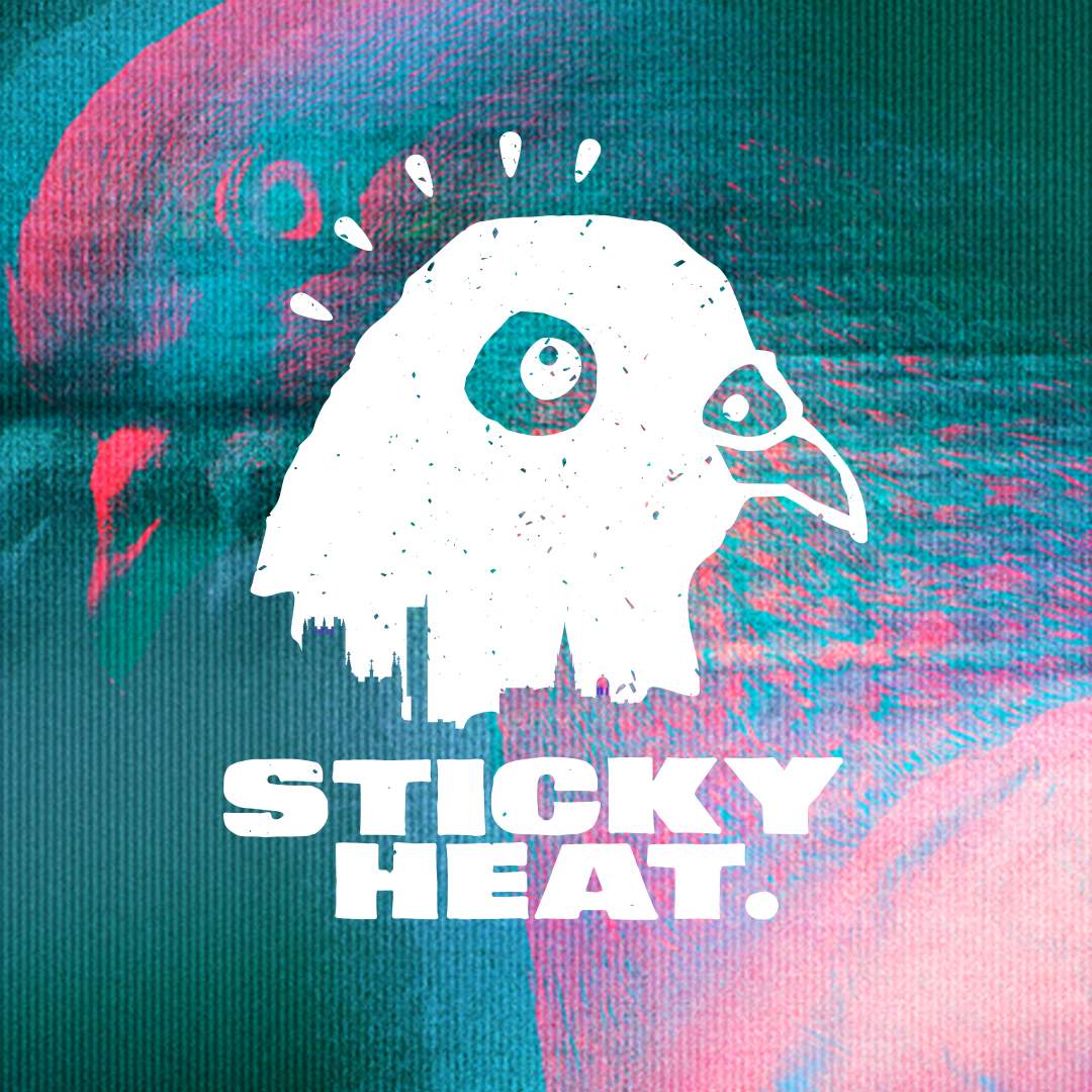 Sticky Heat. with Jon Carter - フライヤー裏