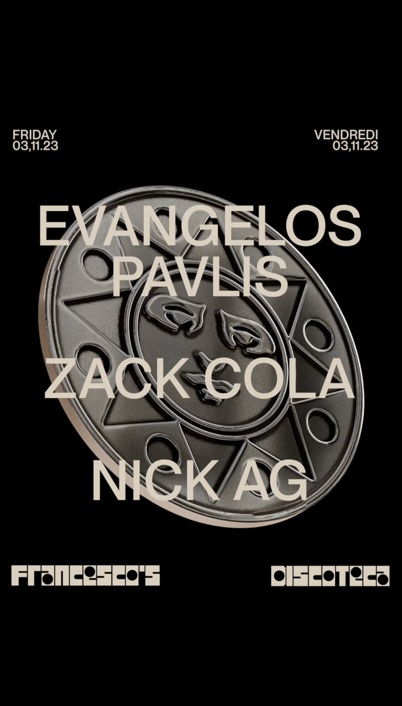 Evangelos Pavlis, Zack Cola, Nick AG - Página frontal