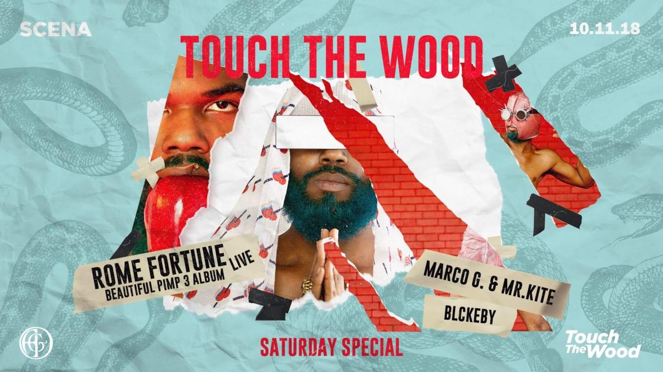 TOUCH THE WOOD Pres. Rome Fortune - Página frontal