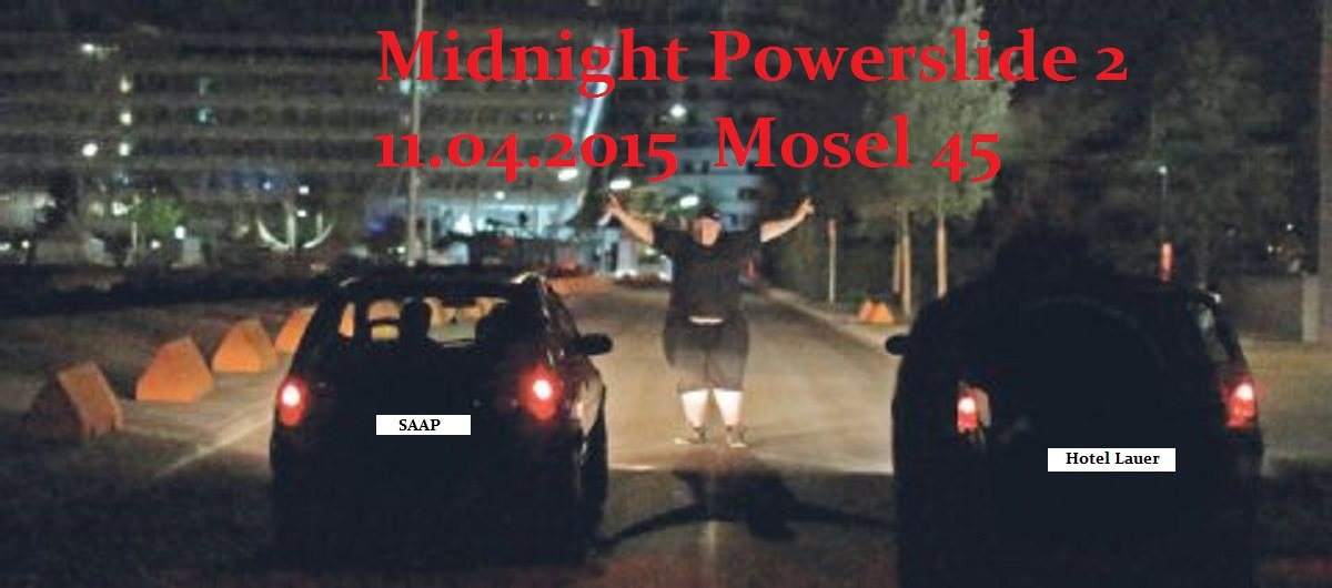 Midnight Powerslide 2 - フライヤー表