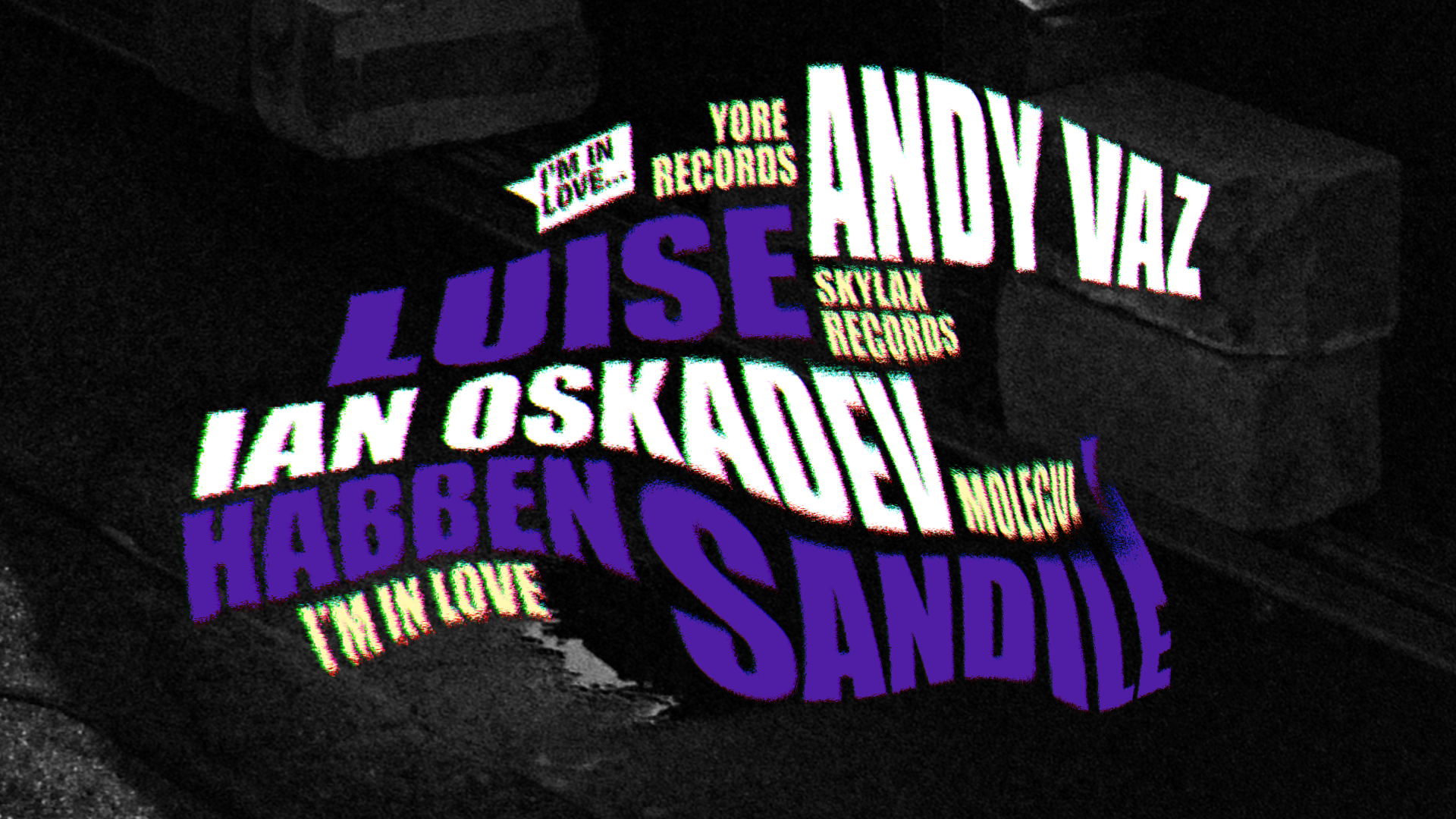I'm in Love mit Andy Vaz, Luise, Ian Oskadev, Sandilé & Habben - フライヤー表