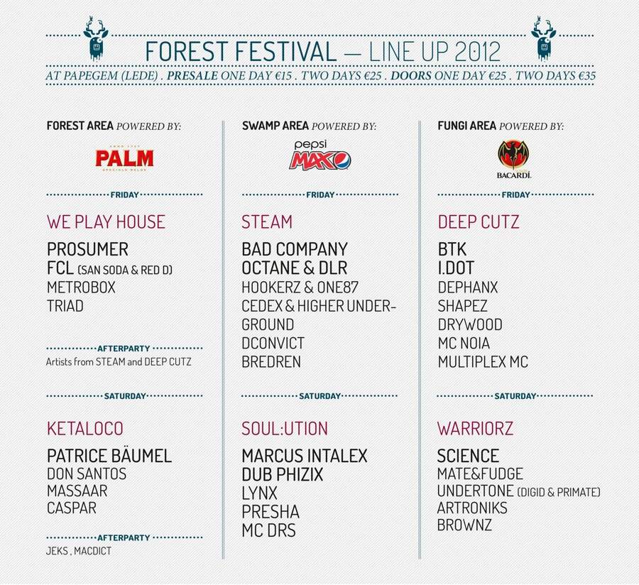 Forest Festival 2012 - Página trasera