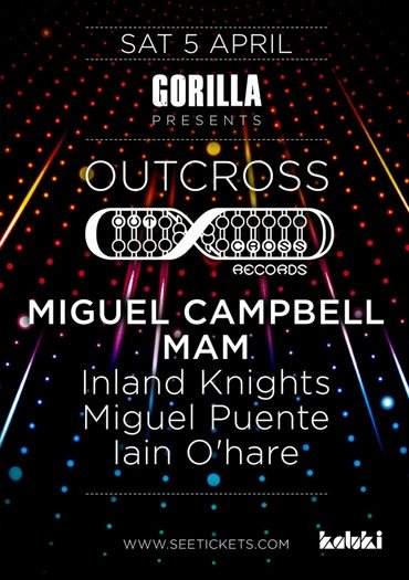 Outcross Showcase with Miguel Campbell - フライヤー表