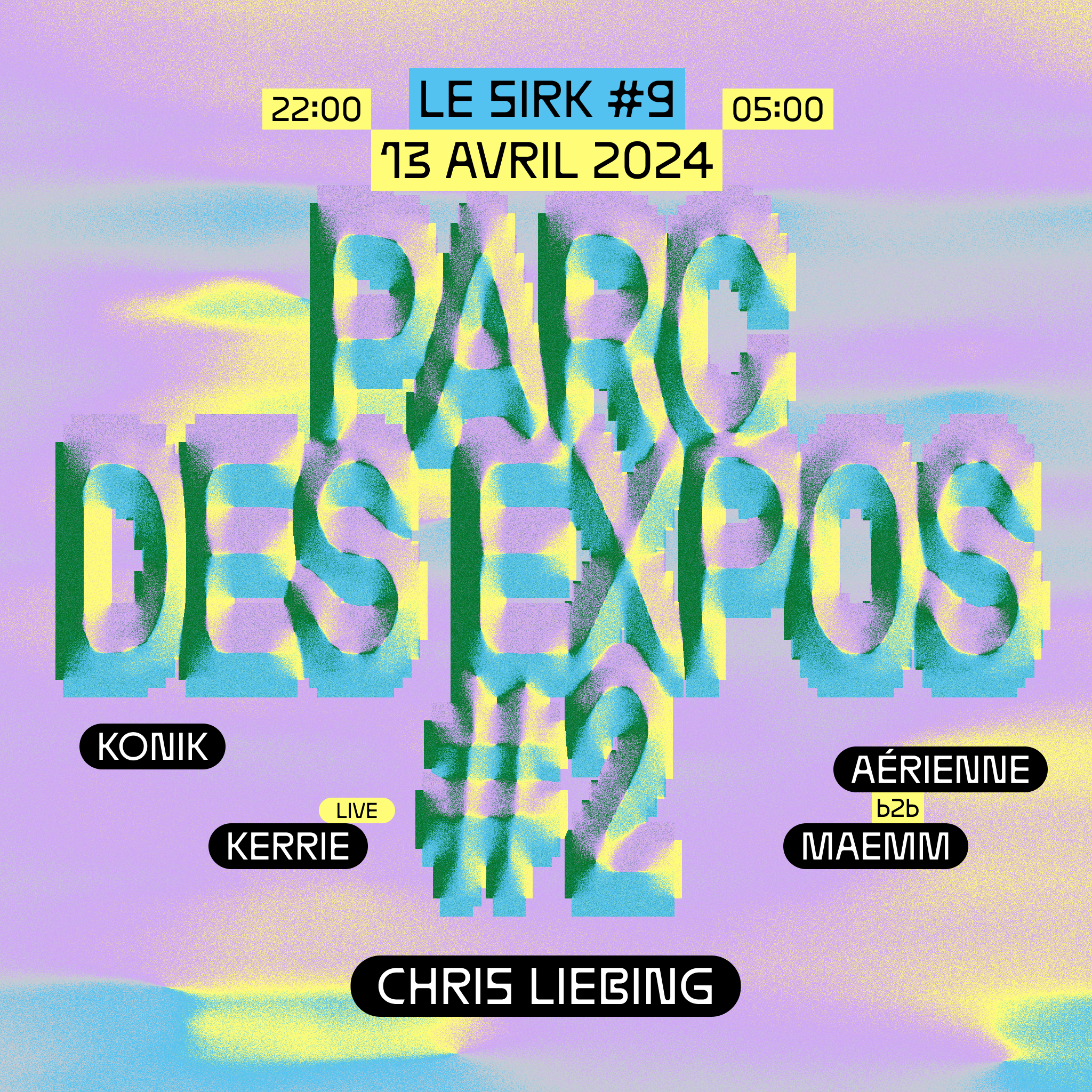 Le SIRK #9 at Parc des Expos #2 - Página frontal