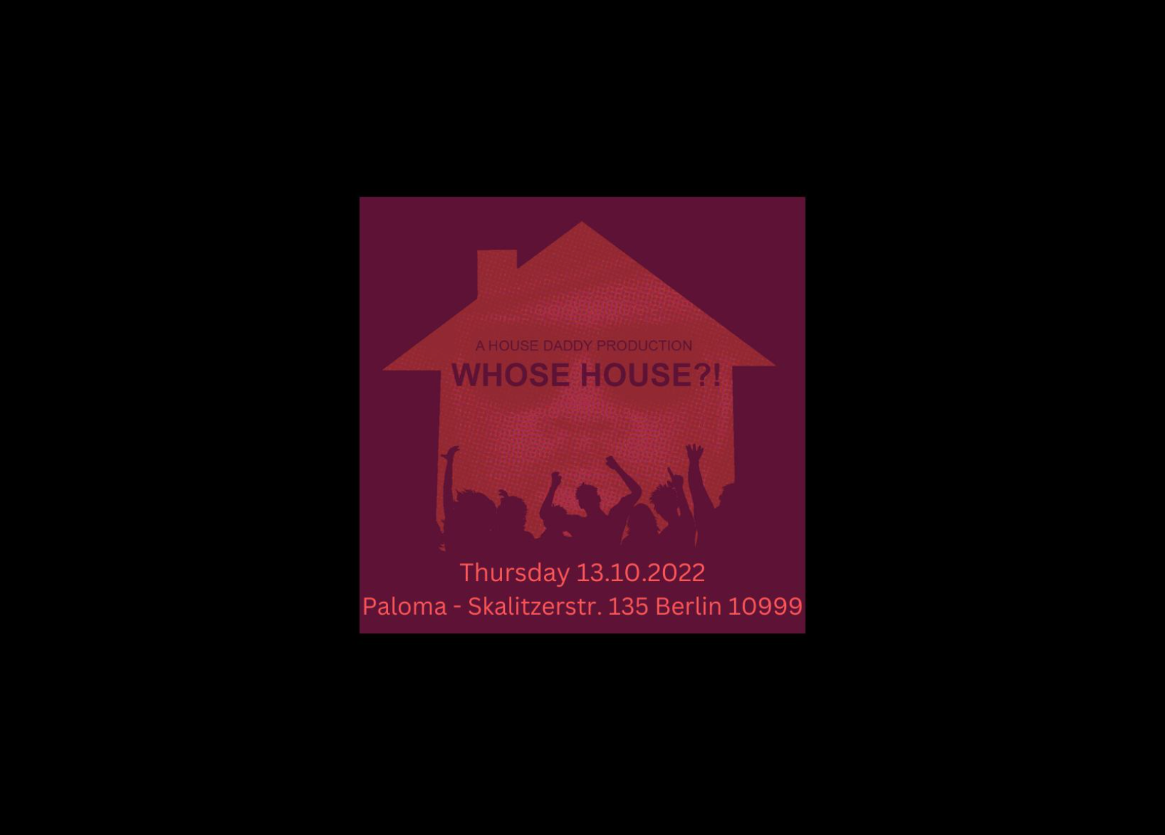 Whose House - Página frontal