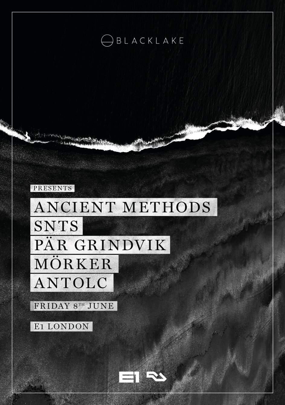 Black Lake: Ancient Methods, SNTS & Par Grindvik - Página frontal