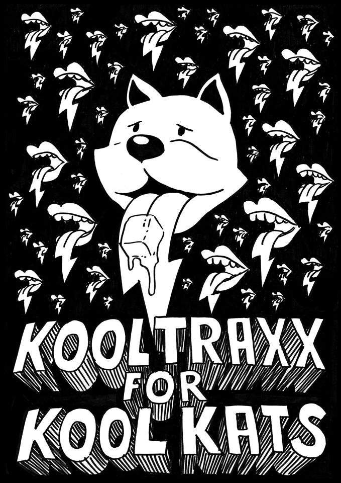 Tongue Hockey - Kool Traxx For Kool Kats - フライヤー表