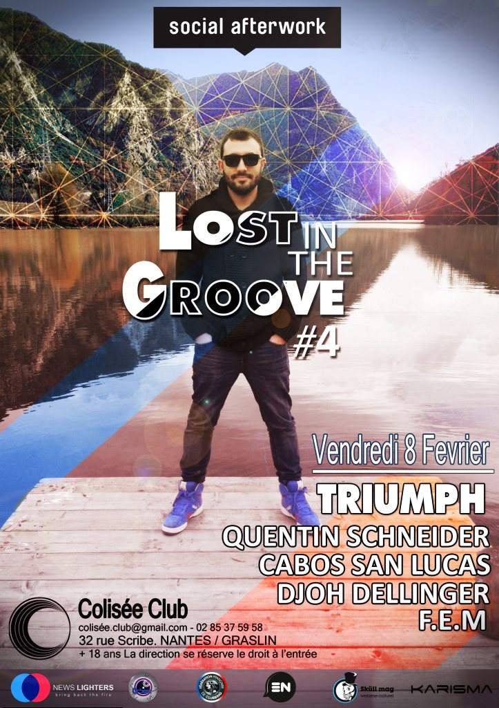 Lost In The Groove #4 by Social Afterwork - フライヤー表