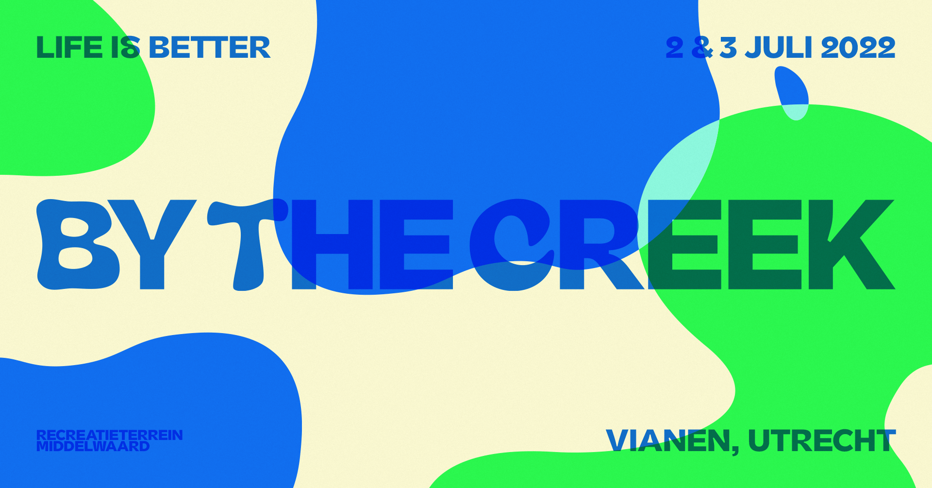 By the Creek 2022 - フライヤー表