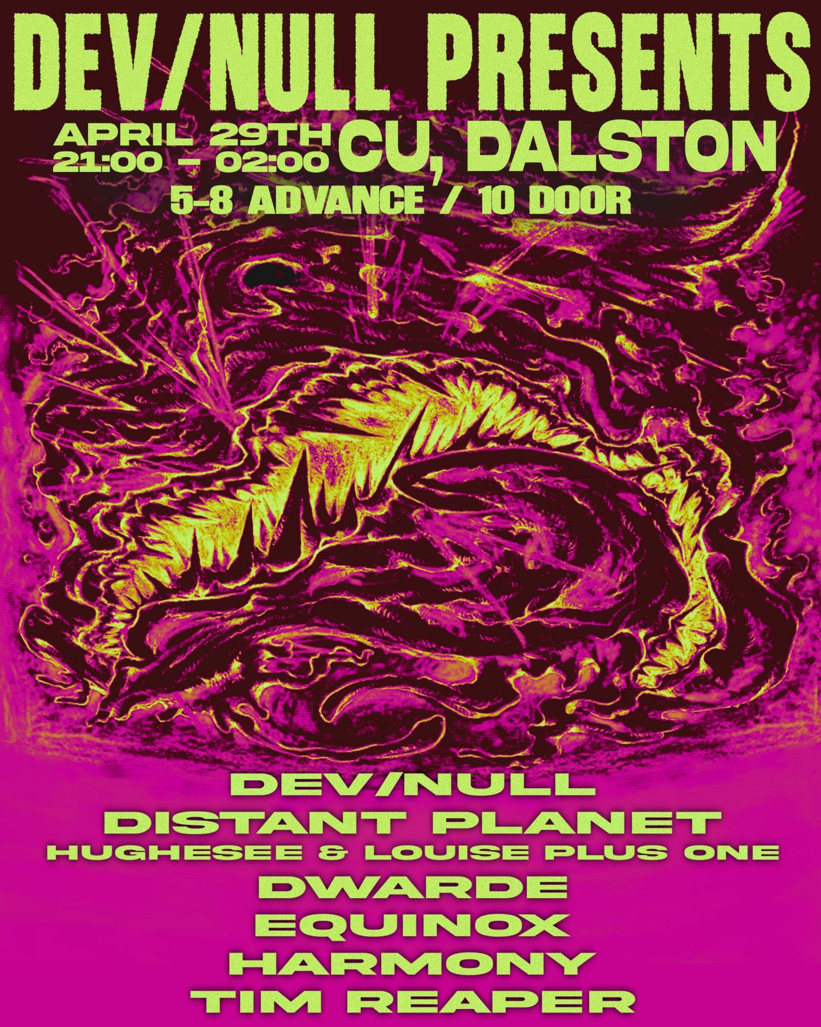 Dev/Null Presents #1 at Cu, London