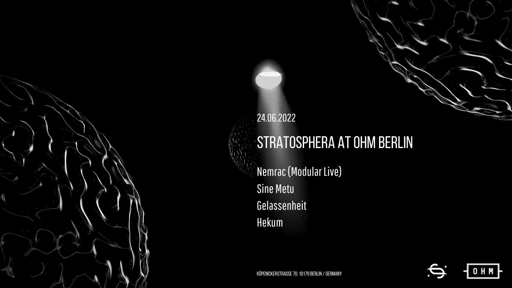 Stratosphera Berlin #3 - フライヤー表
