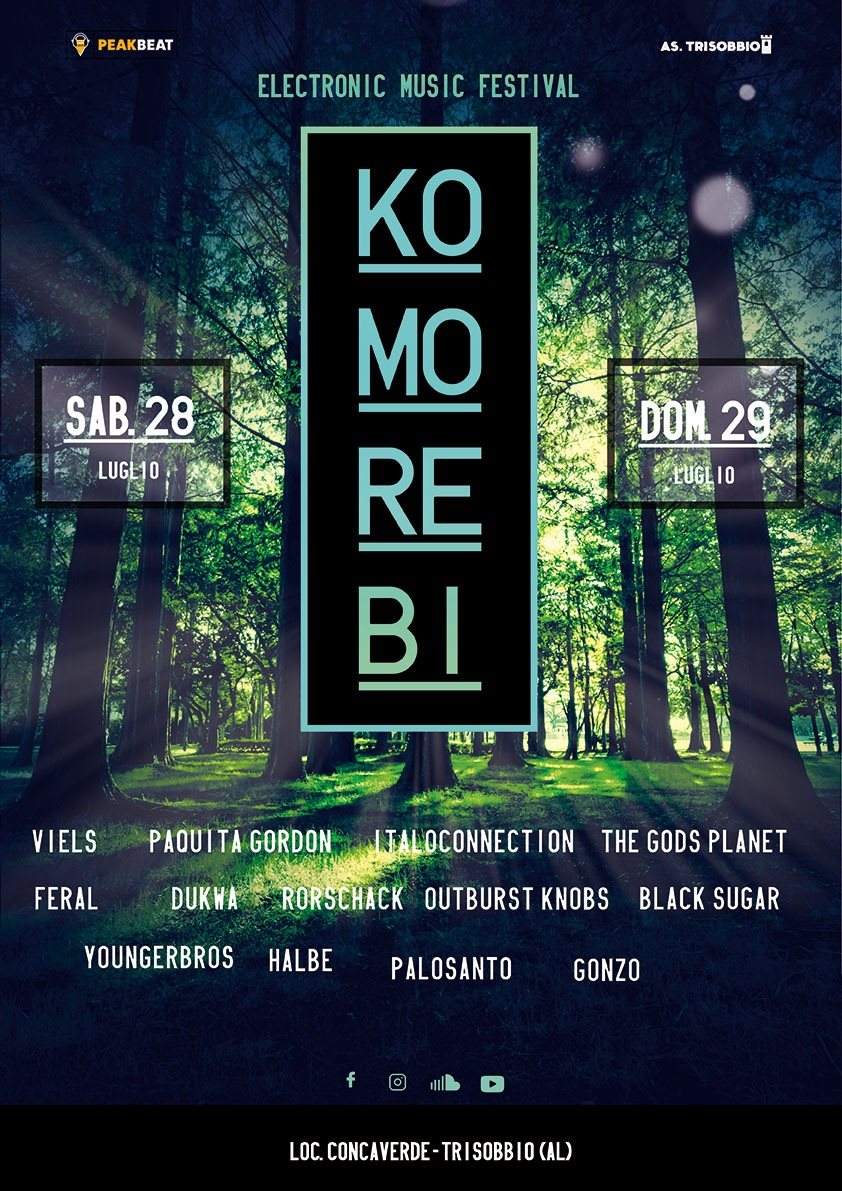 Komorebi Music Festival - Página frontal