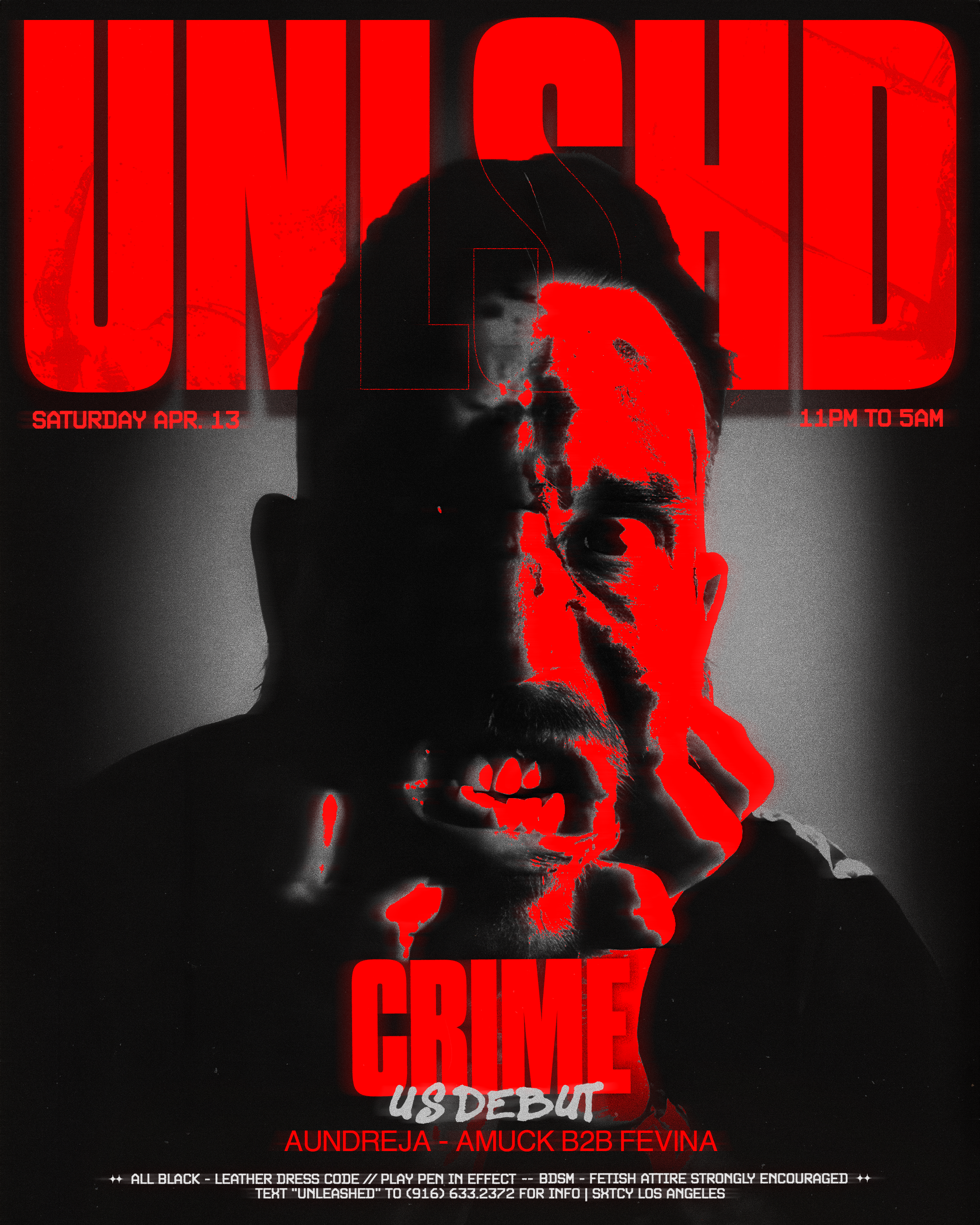 CRIME (US Debut) by UNLSHD - Página frontal
