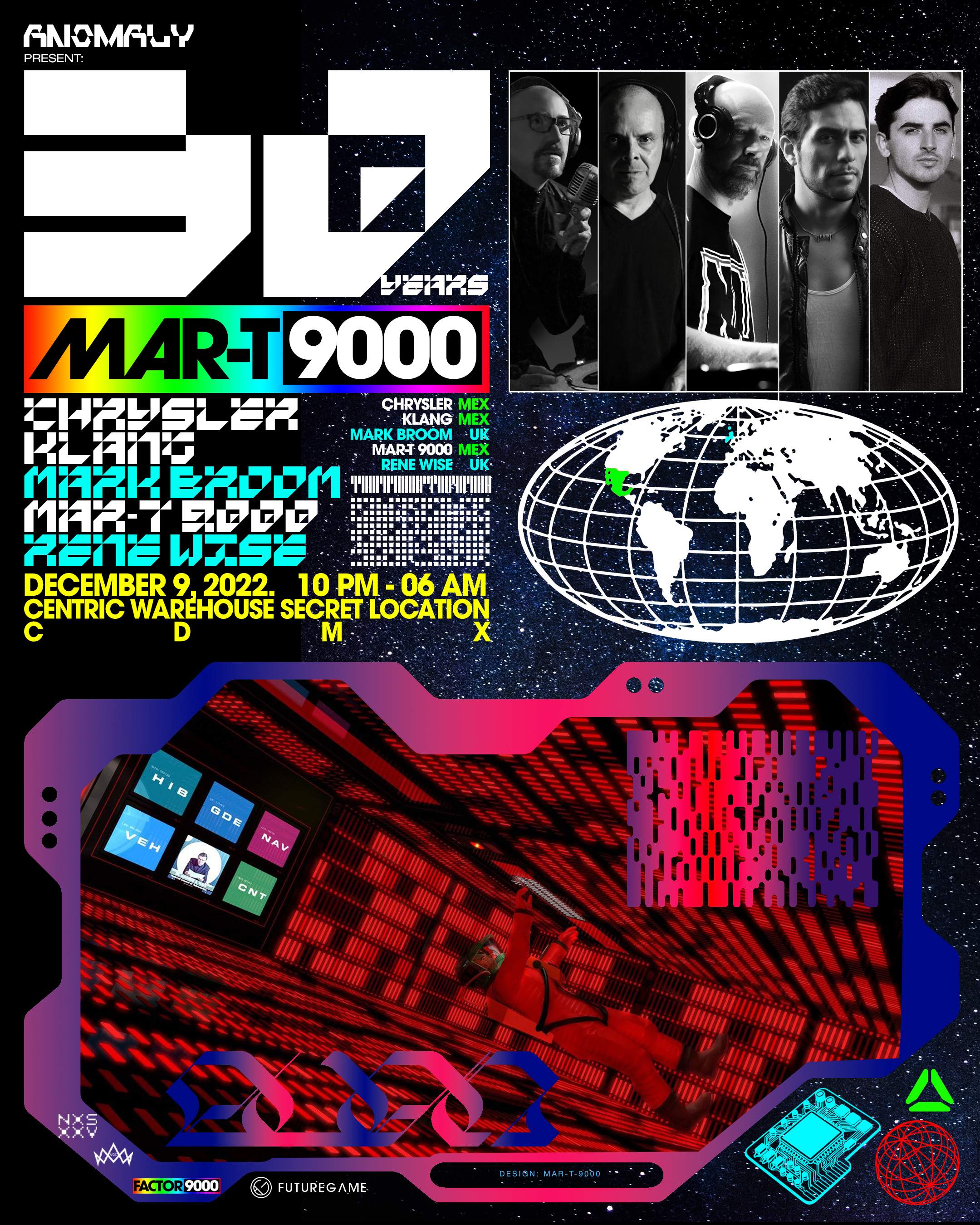 XXX Aniversary Mar-t-9000 - Página frontal
