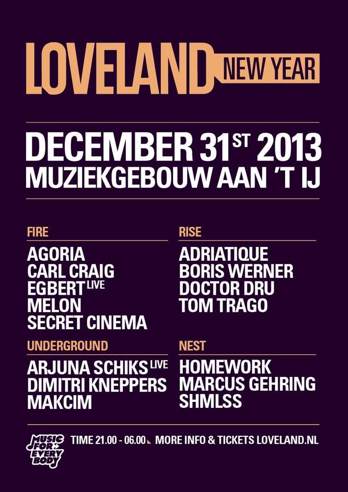 Loveland New Year - Página frontal