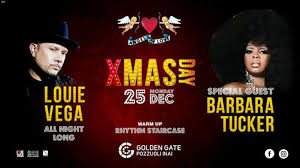 Angels of Love Pres. Xmas Day with Louie Vega & Barbare Tucker - フライヤー表