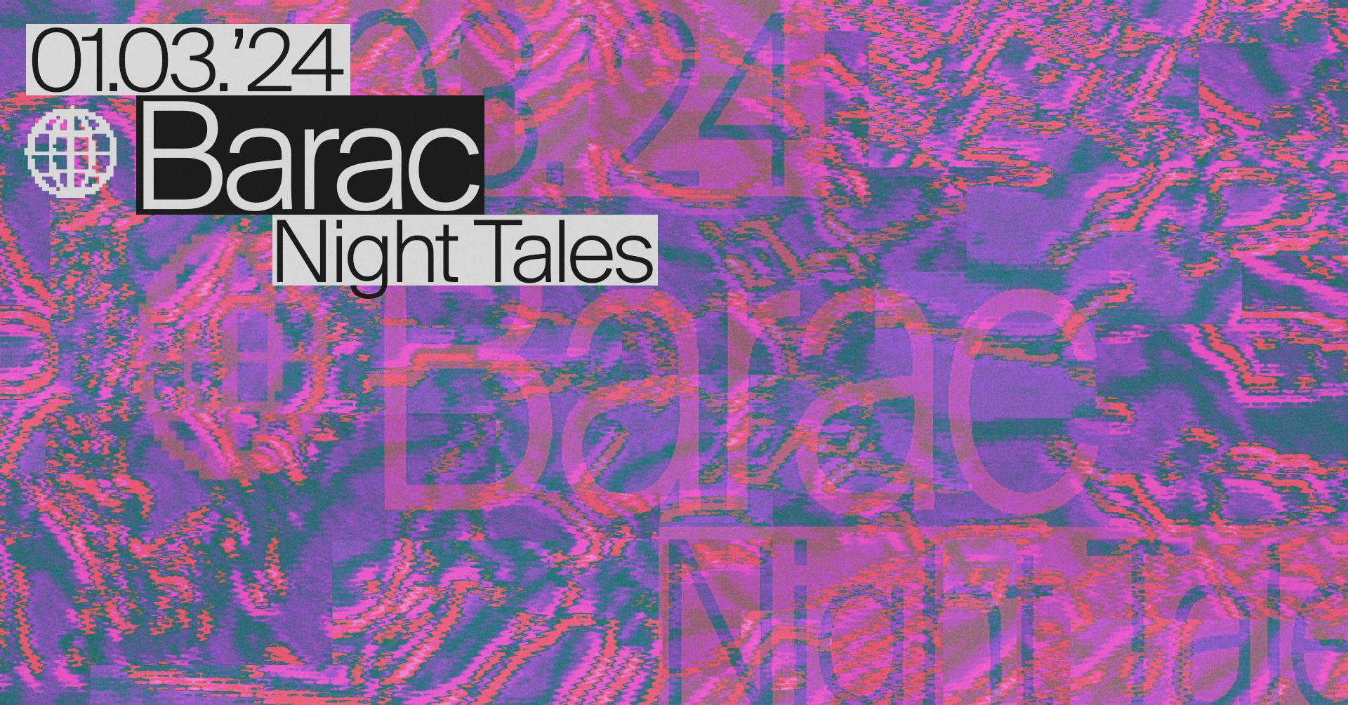 Night Tales: Barac [all night long] - フライヤー表