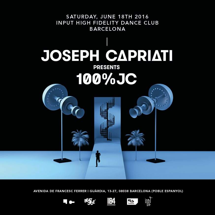 Joseph Capriati presents 100% JC - Página frontal
