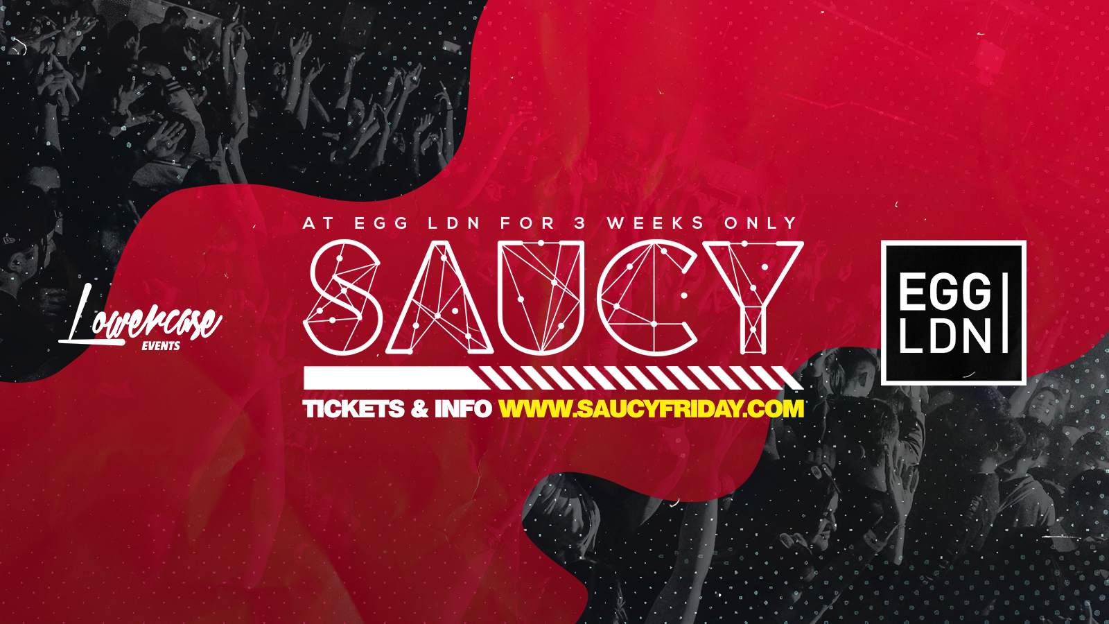 Saucy Fridays - London's Biggest Weekly Student Friday - Página frontal