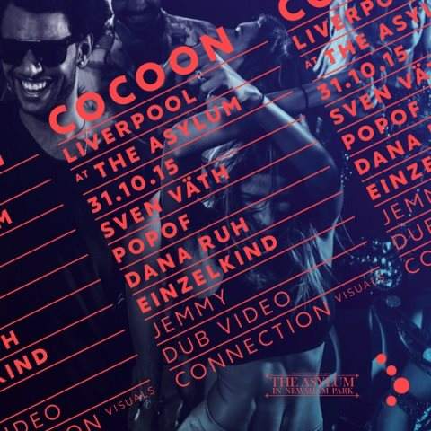 Cocoon Take Over The Asylum with Sven Vath - Página frontal