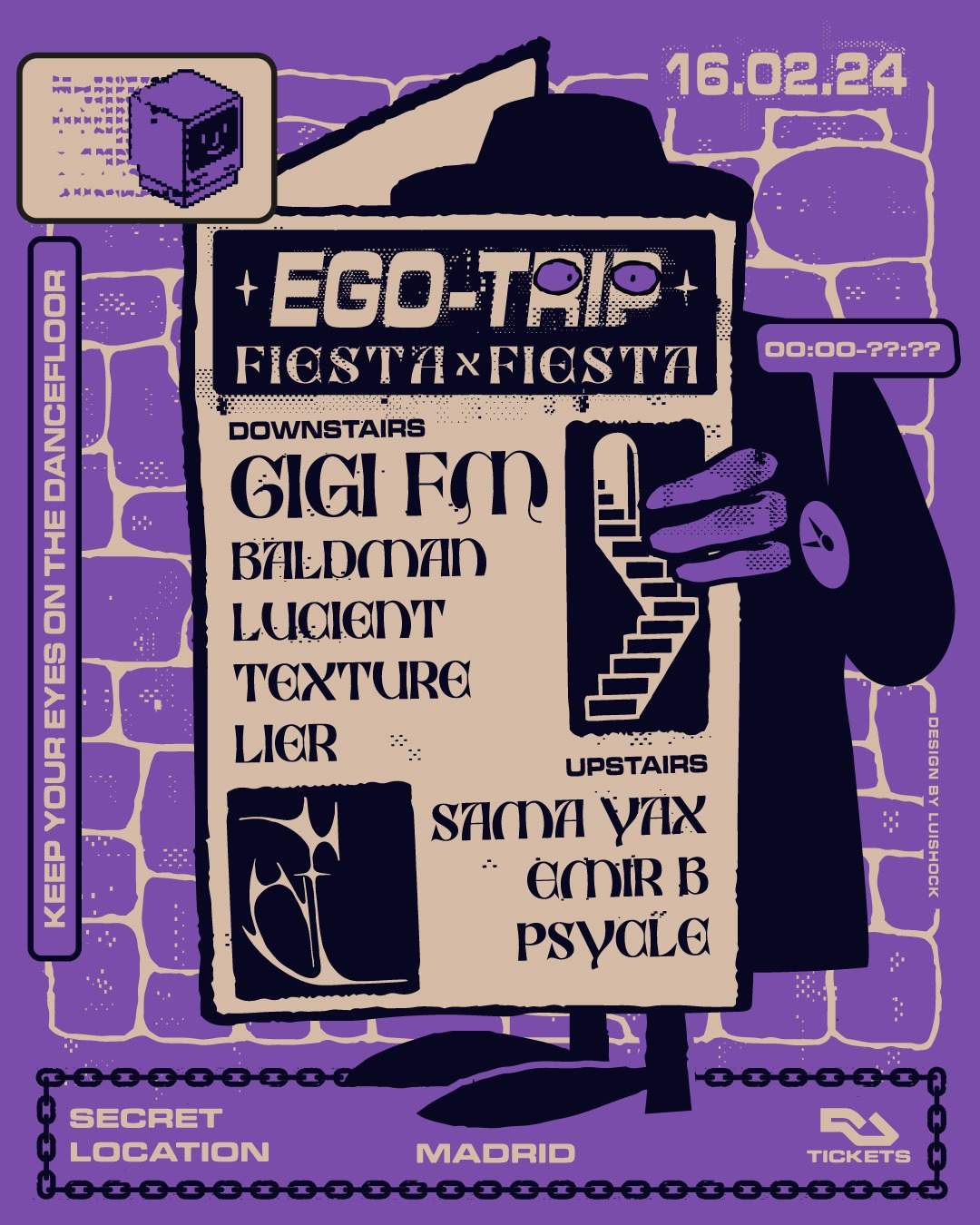 Ego-Trip & FiestaxFiesta presentan: GiGi FM - フライヤー表