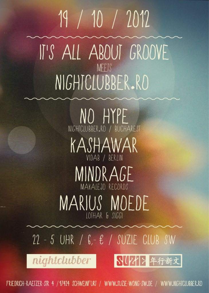 It's All About Groove Meets Nightclubber.Ro - Página frontal