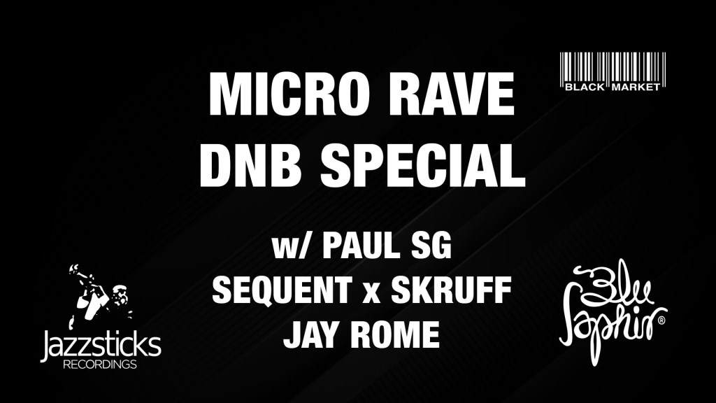 Micro Rave with Paul SG, Sequent x Skruff - Página frontal