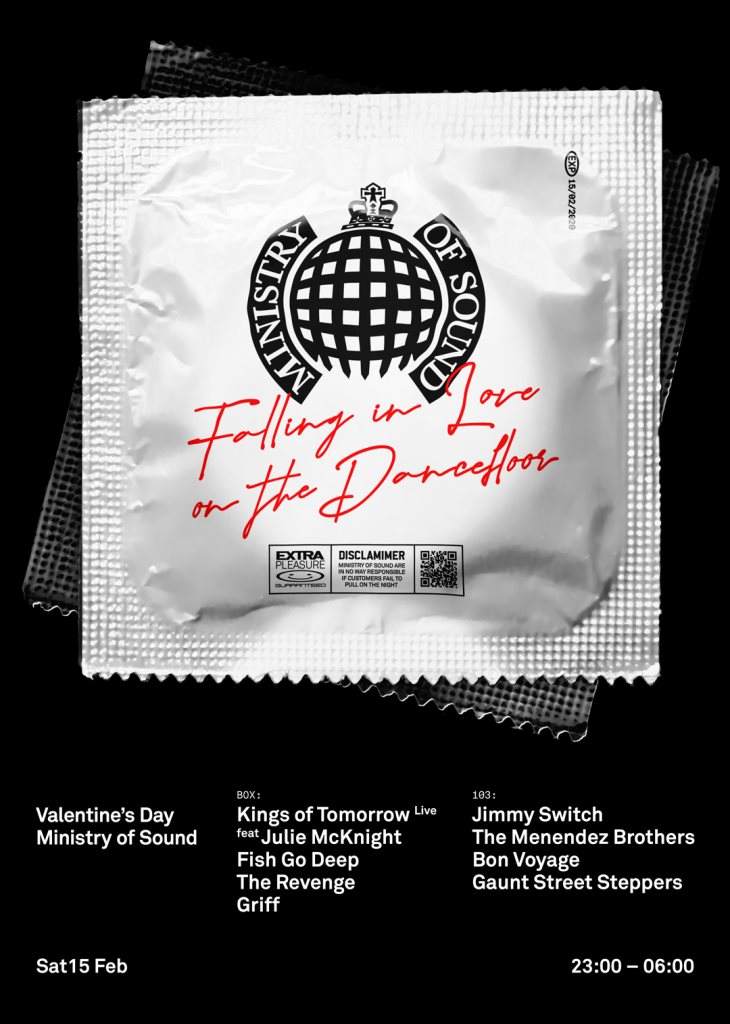 Valentine's Day - Ministry of Sound - Página frontal