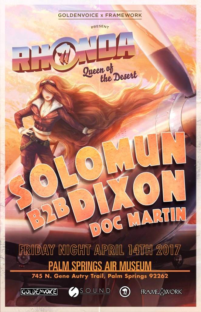 Rhonda: Queen of The Desert with Dixon b2b Solomun & Doc Martin - Página frontal