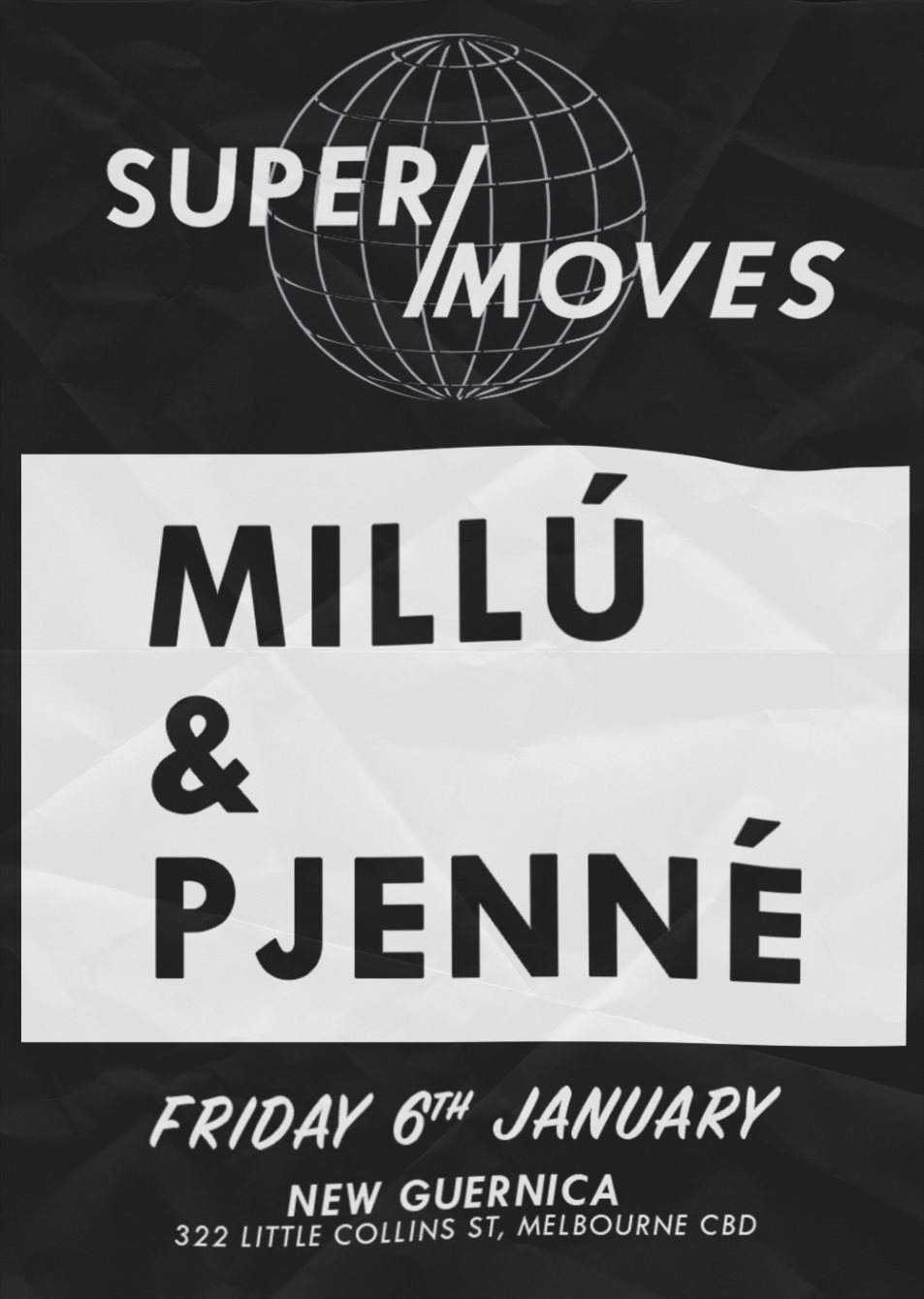 Super Moves w. Millú & Pjenné - Página trasera