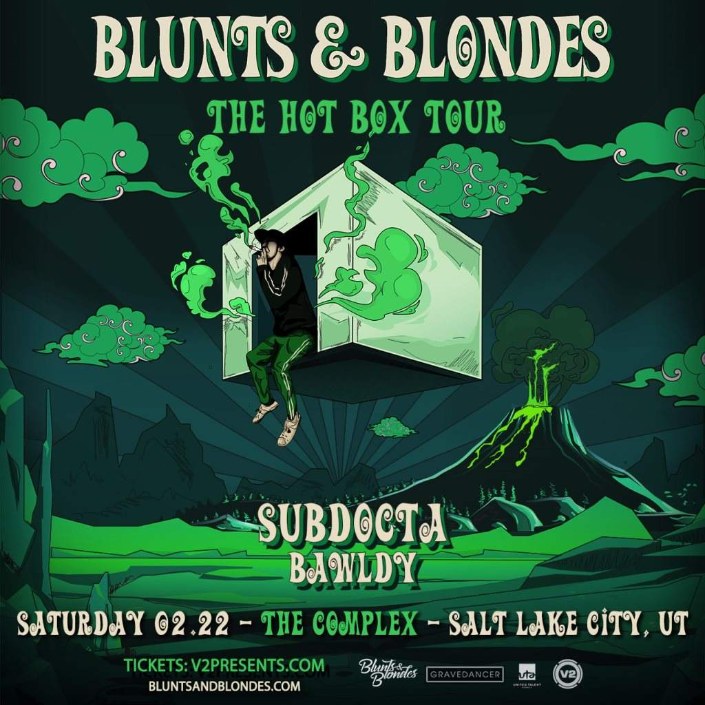 Blunts & Blondes - The Hot Box Tour - Salt Lake City, UT - Página frontal