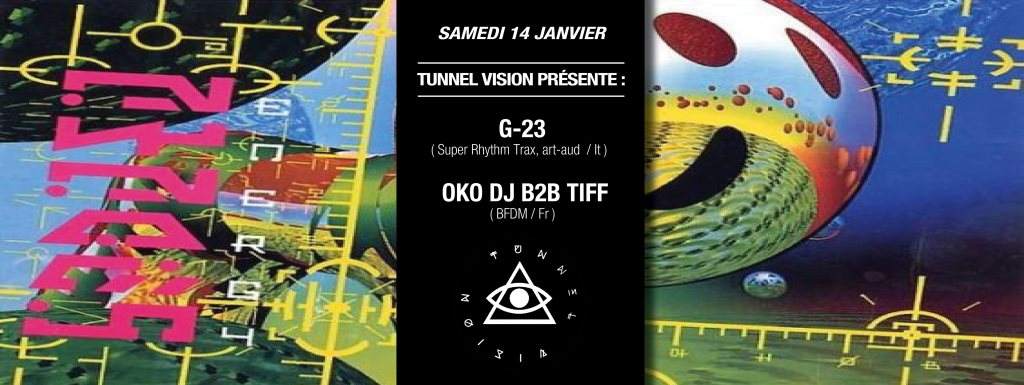 Tunnel Vision Spéciale 'Secret Rave' - フライヤー表