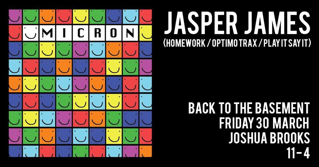 Micron with Jasper James (3 Hours) - フライヤー表