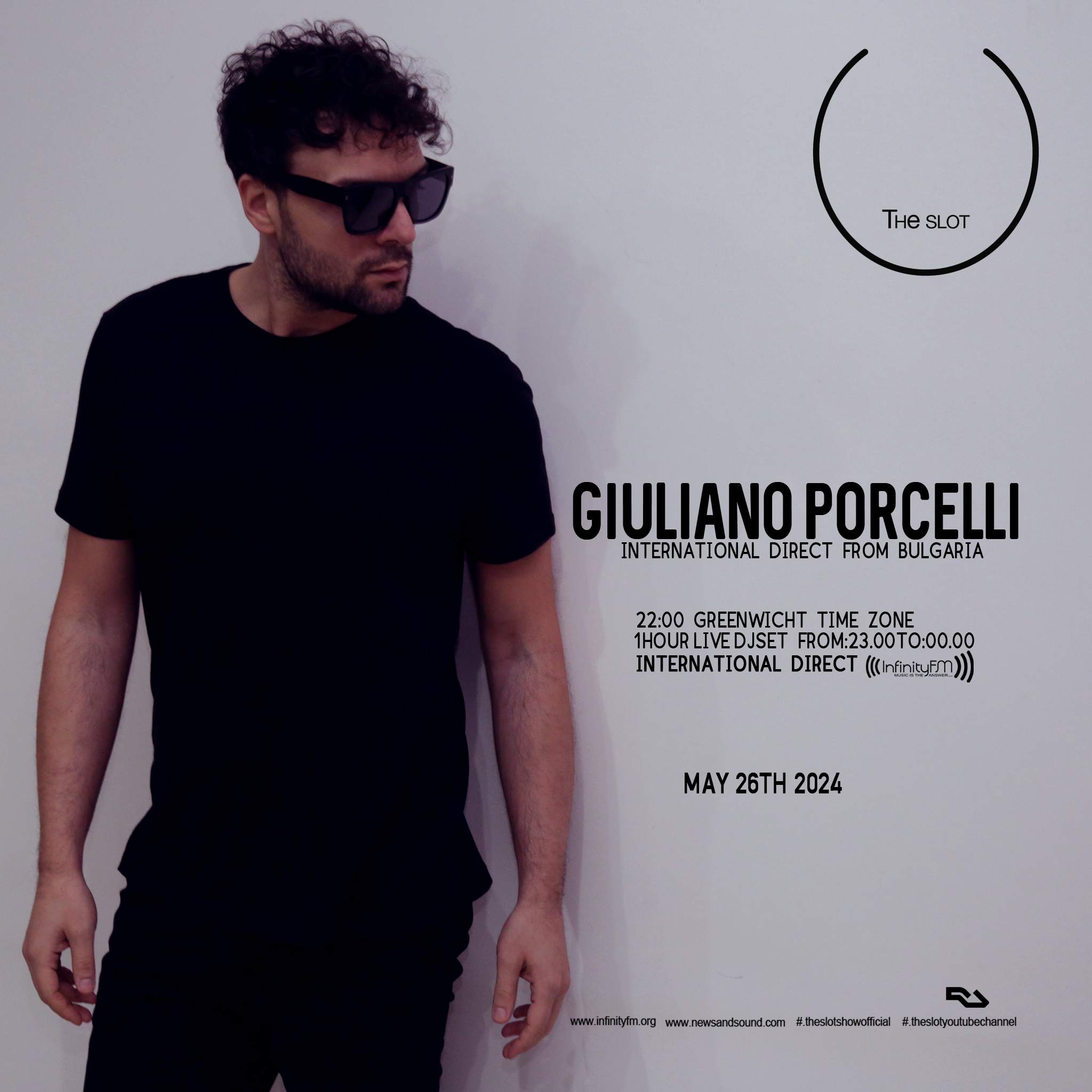 INFINITY FM presenta _ Giuliano Porcelli - Página frontal