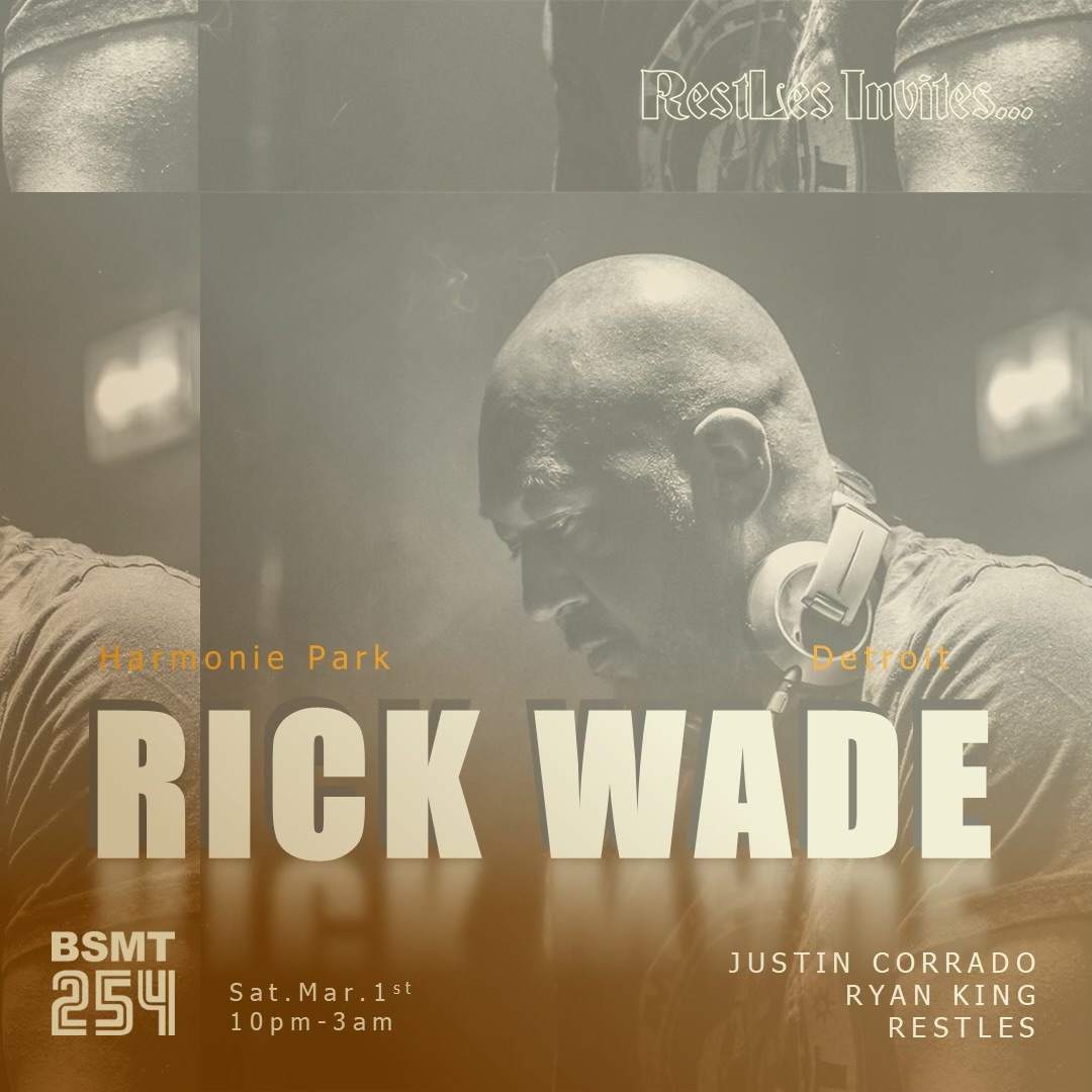 RestLes Invites… Rick Wade at Bsmt 254, Toronto · Tickets