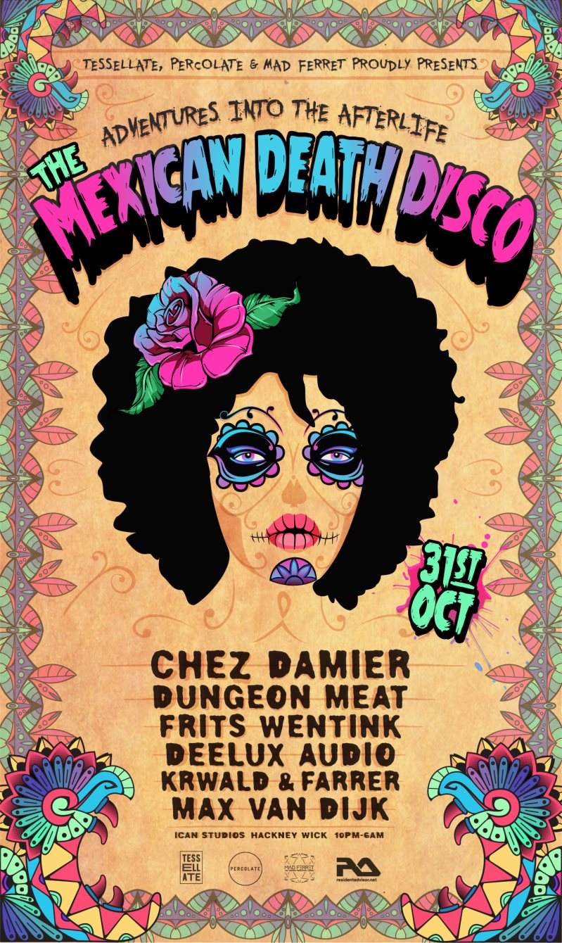 The Mexican Death Disco at iCAN Studios, London