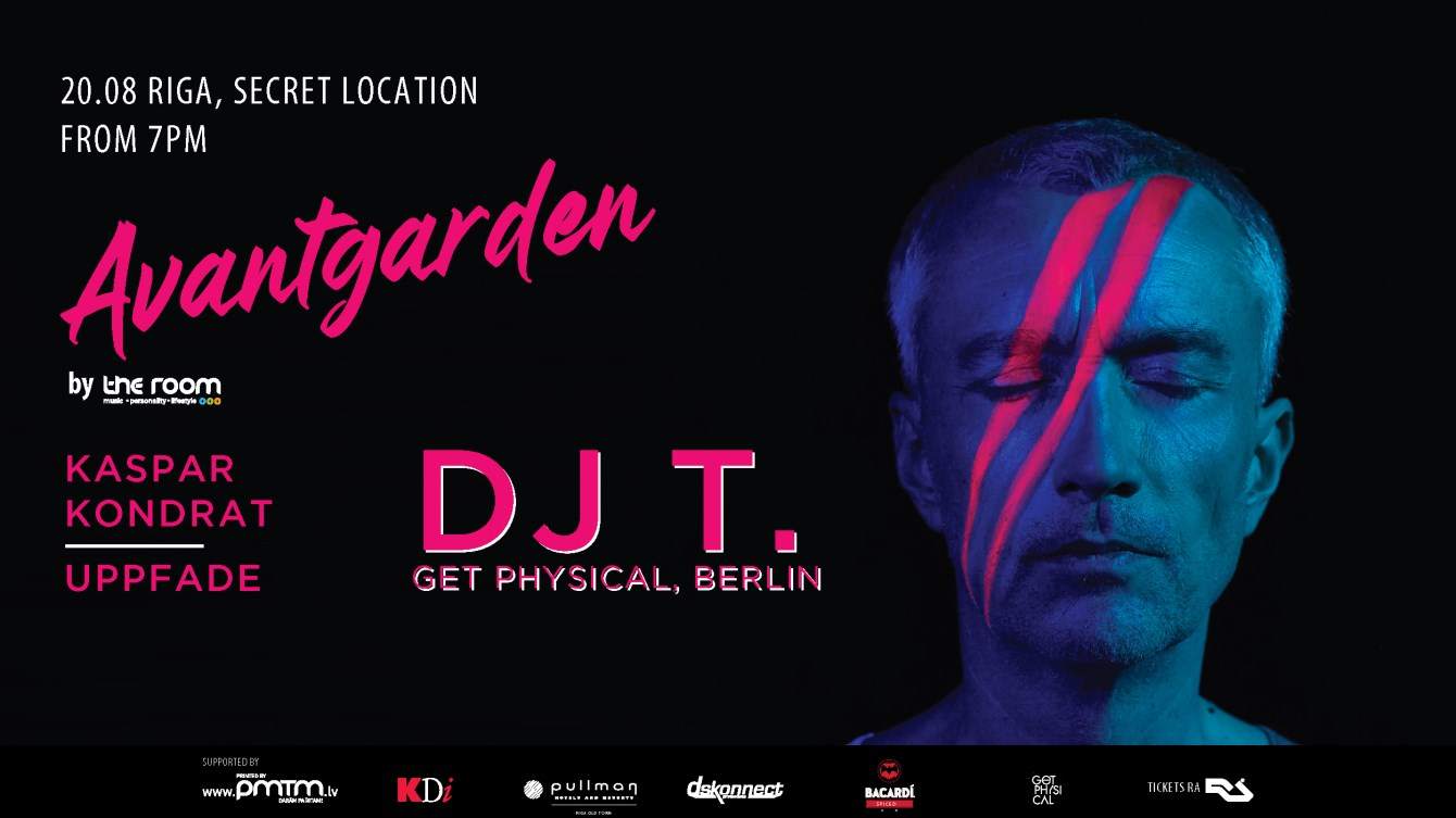 Avantgarden by Theroom presents: DJ T. (Get Physical /Berlin) - Página frontal